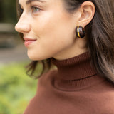Julia Amory x Lizzie Fortunato - Acacia Wood Halo Hoops