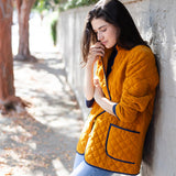 Oversized Dakota Jacket Corduroy - Tobacco