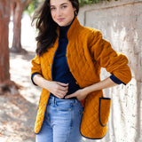 Oversized Dakota Jacket Corduroy - Tobacco