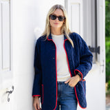Oversized Dakota Jacket Corduroy - Peacoat