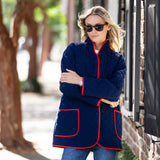 Oversized Dakota Jacket Corduroy - Peacoat