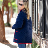 Oversized Dakota Jacket Corduroy - Peacoat