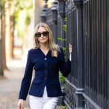 Colette Jacket Corduroy - Peacoat