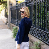 Colette Jacket Corduroy - Peacoat