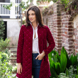 Jackie Coat - Burgundy