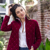 Jackie Coat - Burgundy