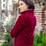 Jackie Coat - Burgundy