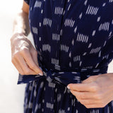 Betty Dress - Twilight Ikat