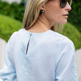 Brigette Dress - Pale Aqua