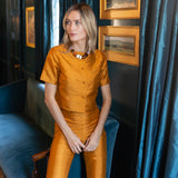 Julia Amory x Lizzie Fortunato - Blanc Neptune Collar