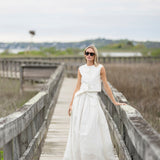 Ball Skirt - Warm White