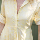The JA Shirtdress - Buttercup Marbella