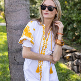 Short Sleeve Coatue - Saffron Petal