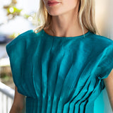 Ava Top - Cyan