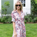 The JA Shirtdress - Wild Orchid Cap Ferrat