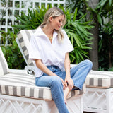 The Antibes Shirt - Blanc