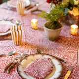 Crimson Cassis Dinner Napkins