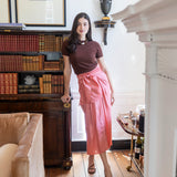 Cartagena Wrap Skirt - Dusty Rose