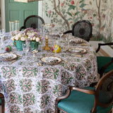Mughal Jardin Tablecloth (Round & Rectangular)