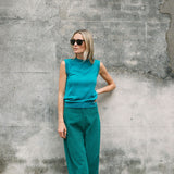 Julia Pant Cord - Verdigris