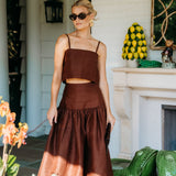 Circle Skirt Dupioni - Coco