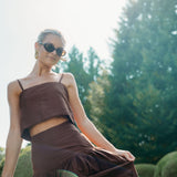 Circle Skirt Dupioni - Coco
