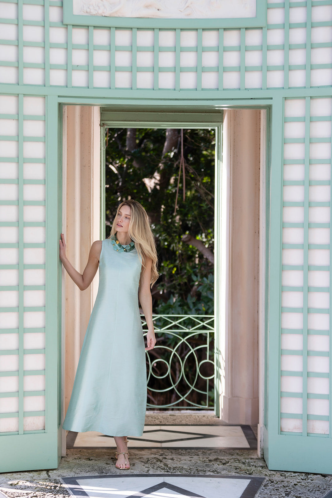 Slim Jane Dress - Seaglass Slim Jane Dress - Seaglass