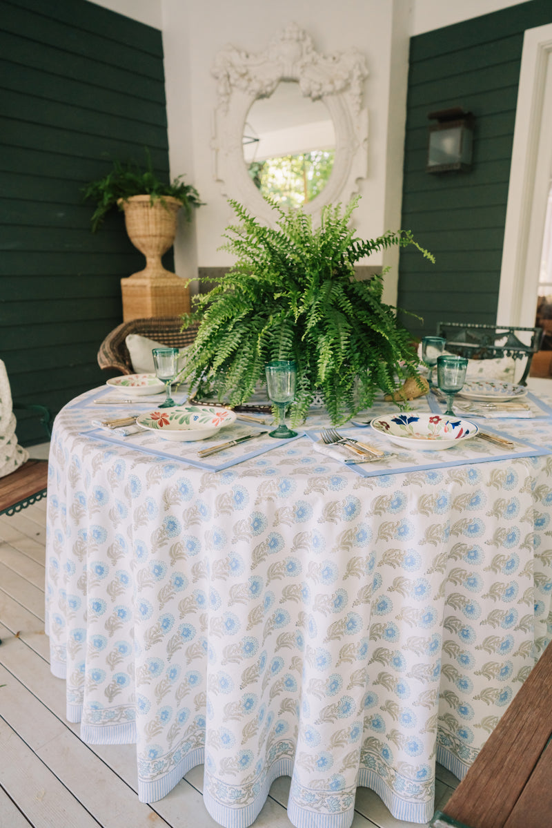 Chrysanthemum Tablecloth