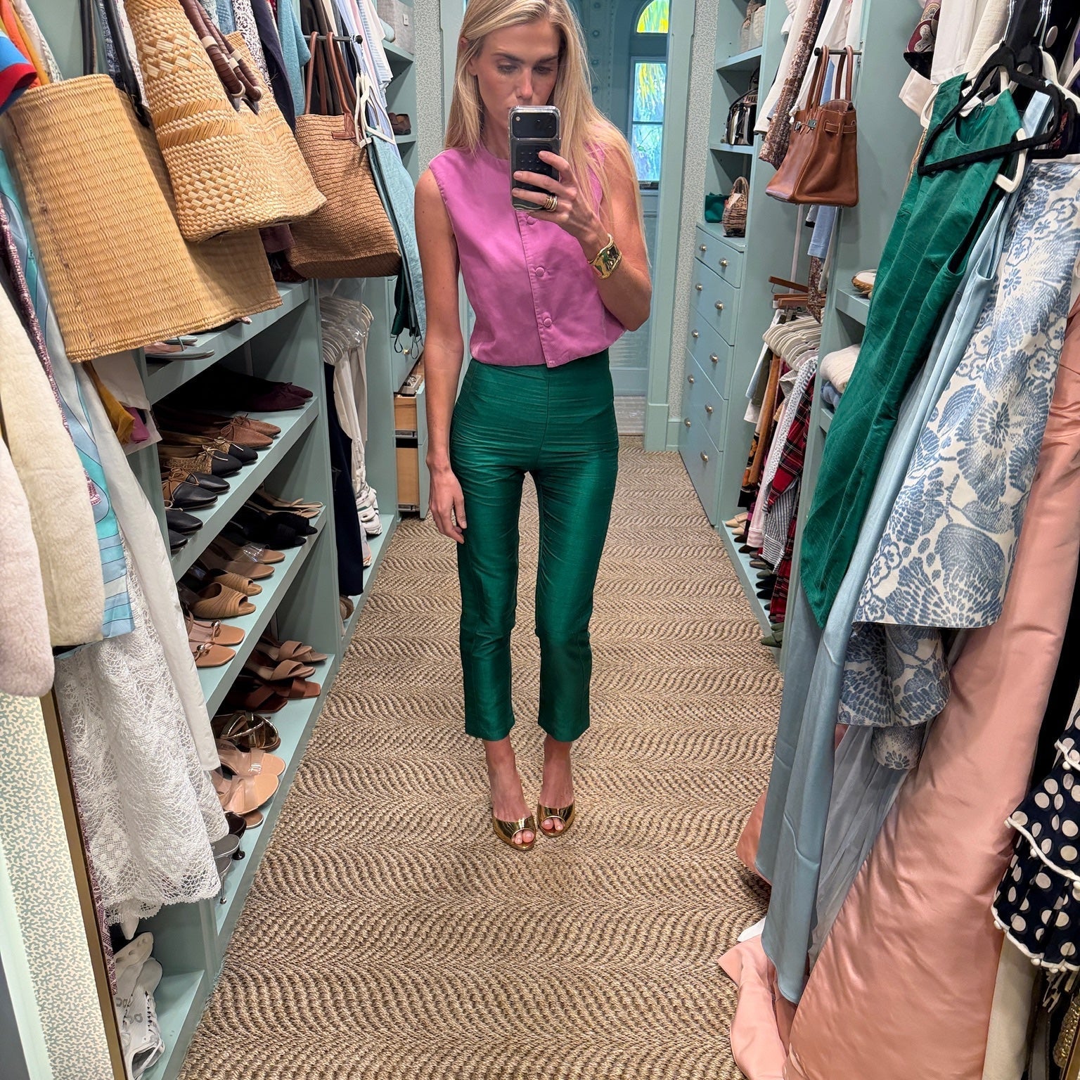 Jackie Pant Meadow & Blair Top Lilac