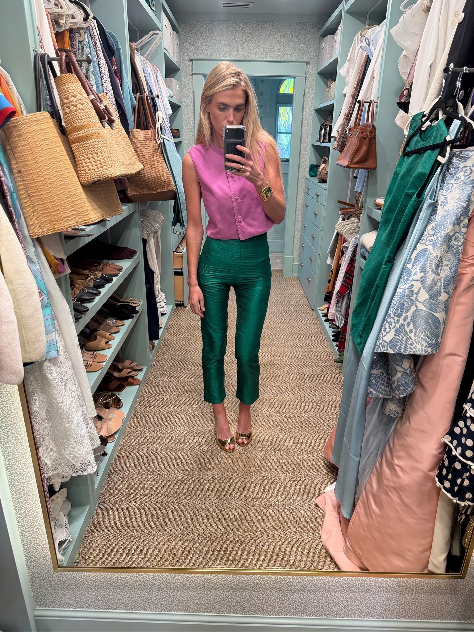 Jackie Pant Meadow & Blair Top Lilac