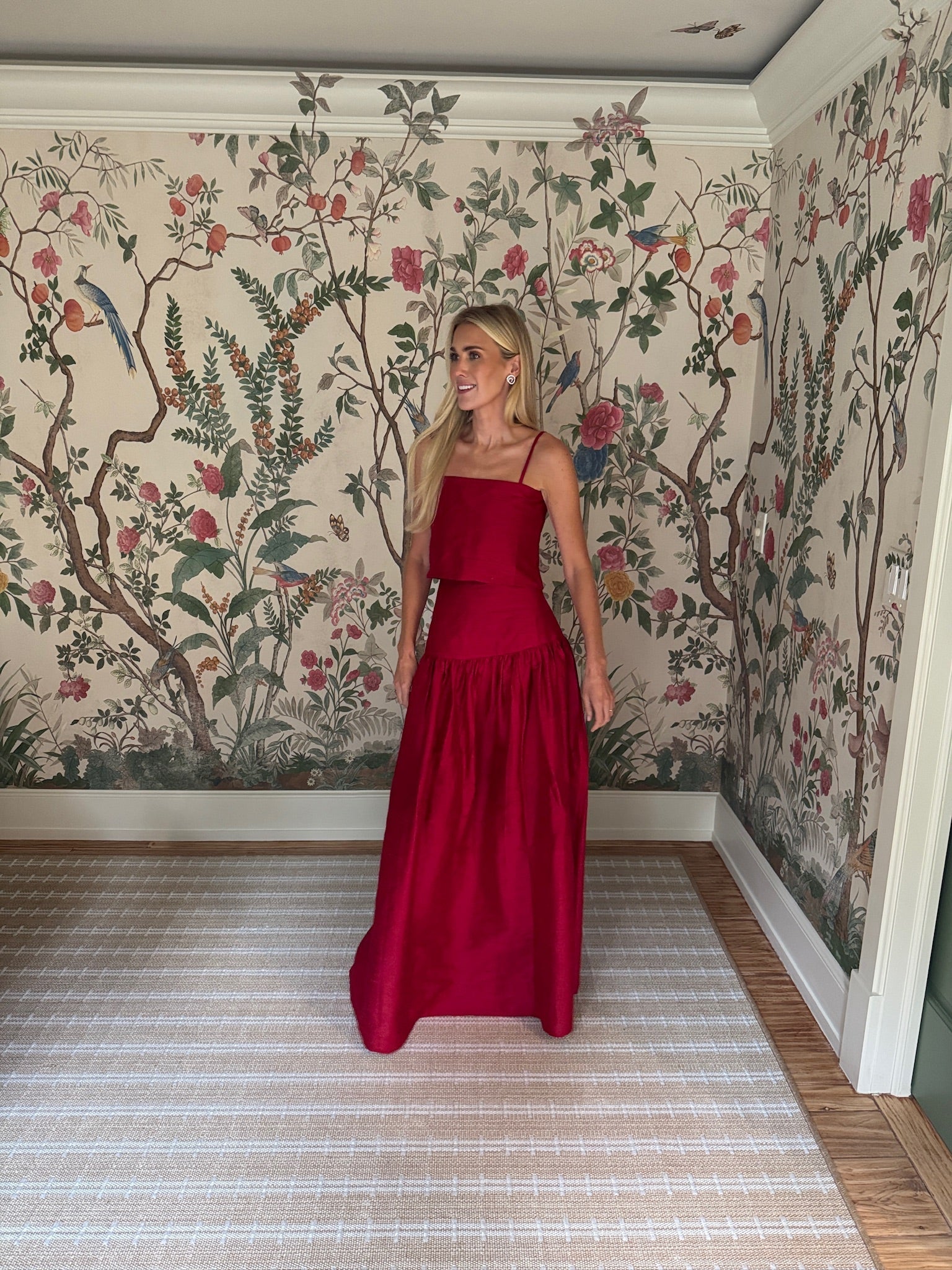 Circle Top Dupioni & Luna Skirt Dupioni