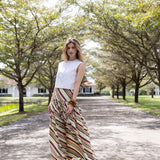 Blair Top Poplin - Blanc