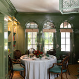 Garden Ticking Stripe Tablecloth