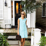 Thea Dress - Ocean Blue