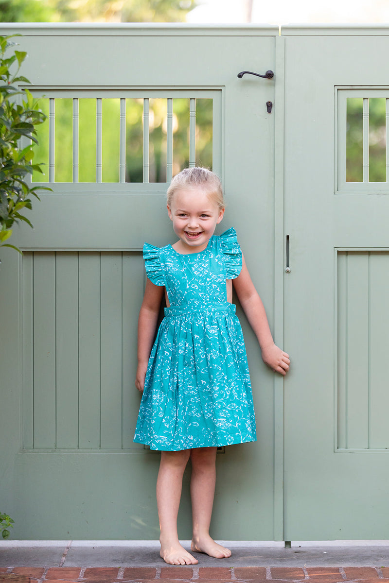 Honor Dress - Jade Petunia