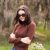 Diane Turtleneck Sweater - Coco