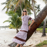 Short Sleeve Majorelle - Coco Cassis