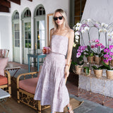 Circle Skirt Poplin - Coco Positano Paisley