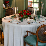 Garden Ticking Stripe Tablecloth