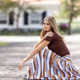 Luna Skirt Poplin - Coco Bande