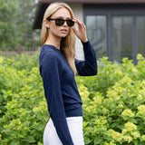 Bacall Sweater - Peacoat