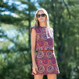 Slim Shell Top - Fleur Kaleidoscope