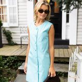 Thea Dress - Ocean Blue