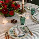 Garden Ticking Stripe Tablecloth