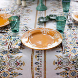 Ecru Fleur Tablecloth
