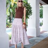 Circle Skirt Poplin - Coco Positano Paisley