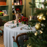 Garden Ticking Stripe Tablecloth