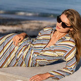 Husband Shirt - Multi Roman Stripe