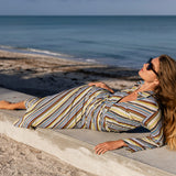 Husband Shirt - Multi Roman Stripe