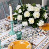 Ecru Fleur Tablecloth